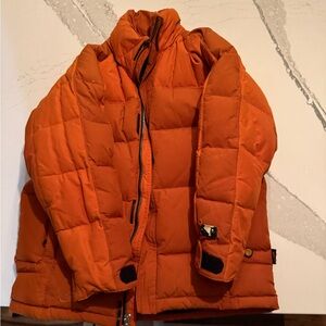 Obermeyer Weatherproof Jacket with Orange Accents